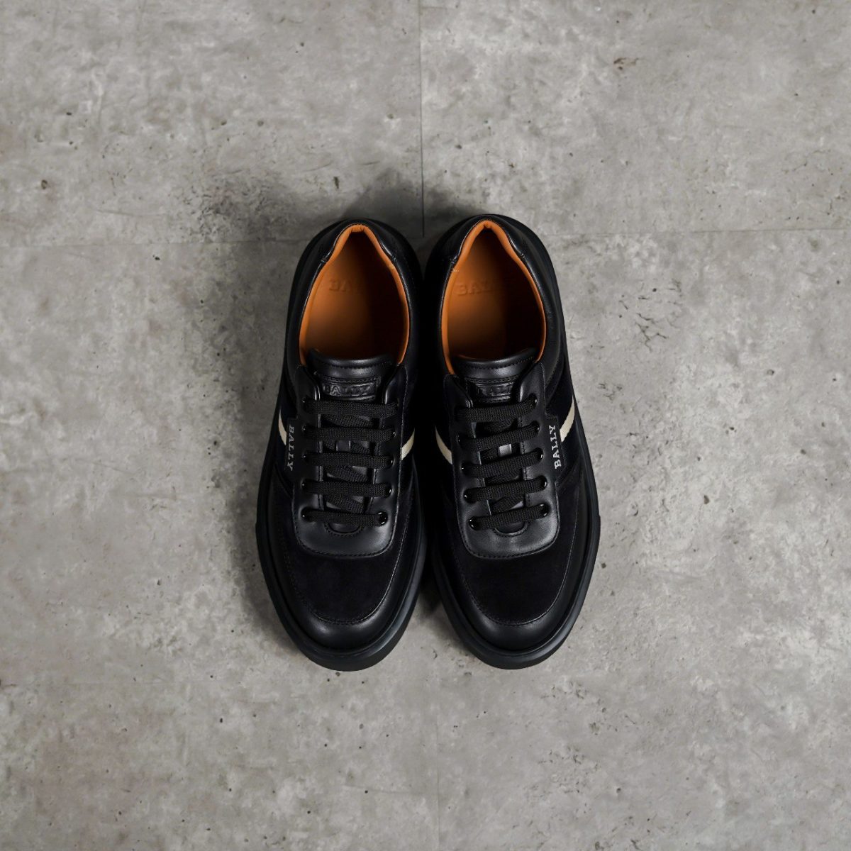 BALLY BLACK SNEAKERS