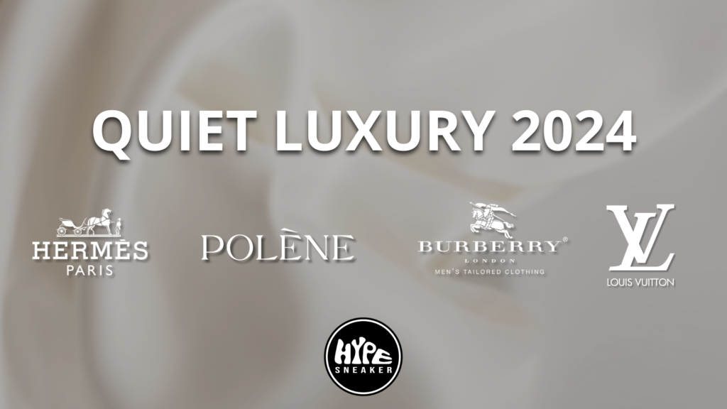 Nama luxury brand beralih ke quiet luxury