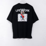 LIFE WORK BLACK TSHIRT