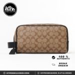 COACH BEIGE CLUTCH POUCH