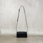 COACH SILVER BLACK SHOULDER BAG