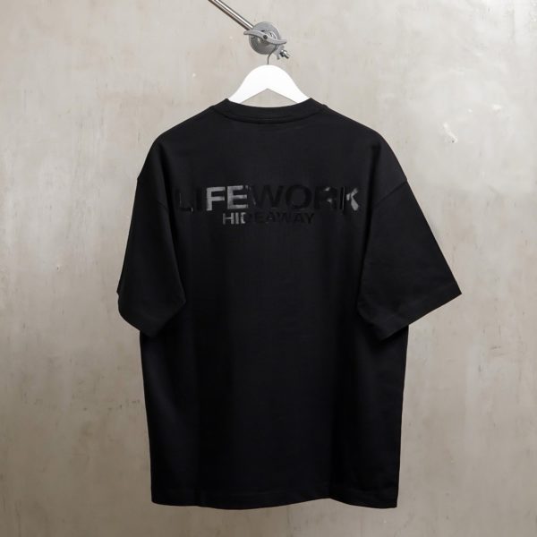 LIFE WORK BLACK TSHIRT