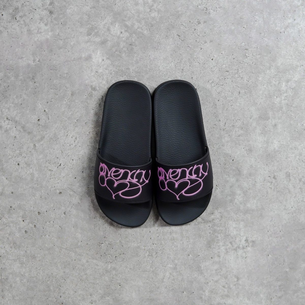 GIVENCHY BLACK SLIDE