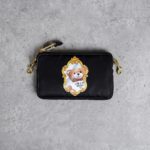 MOSCHINO BLACK SHOULDER BAG