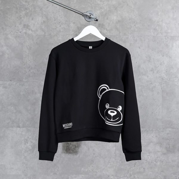 MOSCHINO BLACK SWEATSHIRT