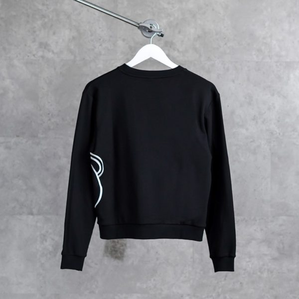 MOSCHINO BLACK SWEATSHIRT