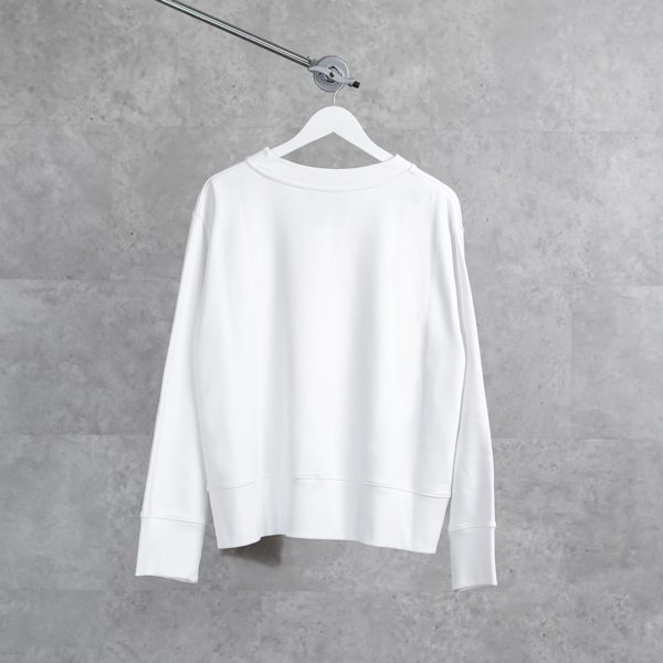 MOSCHINO WHITE SWEATSHIRT