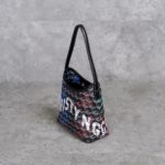 CHRISTY NG MONOGRAM PATTERN MULTICOLOR HOBO BAG