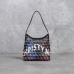 CHRISTY NG MONOGRAM PATTERN MULTICOLOR HOBO BAG