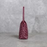 CHRISTY NG MONOGRAM PATTERN BURGUNDY HOBO BAG