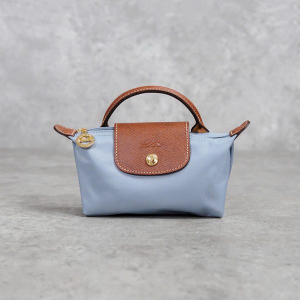 LONGCHAMP GREY BEAUTY CASE