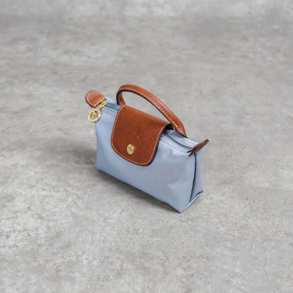 LONGCHAMP GREY BEAUTY CASE