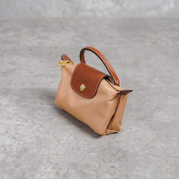 LONGCHAMP BROWN BEAUTY CASE