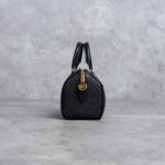 LOUIS VUITTON BLACK MINI DUFFLE BAG