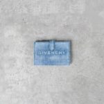 GIVENCHY DENIM BLUE WALLET