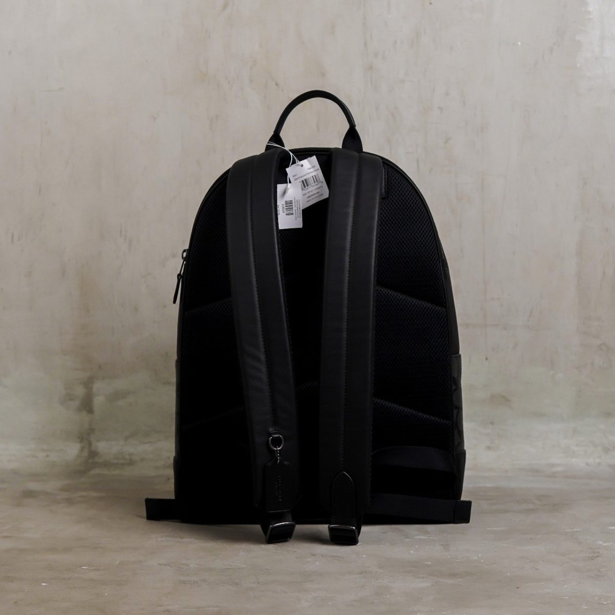 COACH BLACK BACKPACK