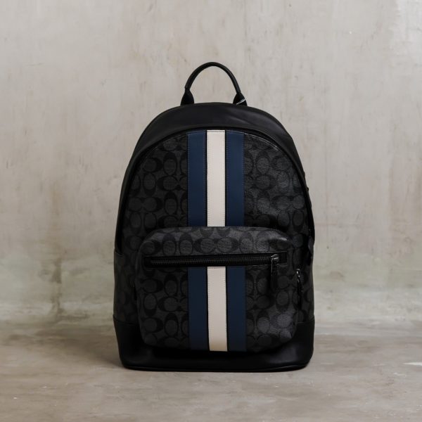 COACH BLACK BACKPACK