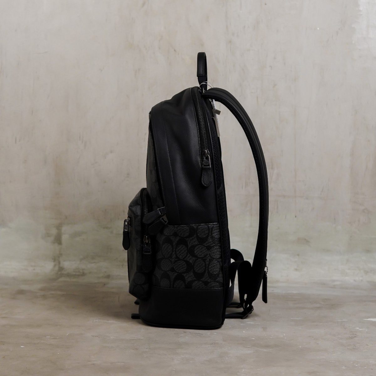 COACH BLACK BACKPACK