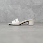 GIVENCHY IVORY WHITE HEELS