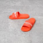 GIVENCHY RED ORANGE SLIDE