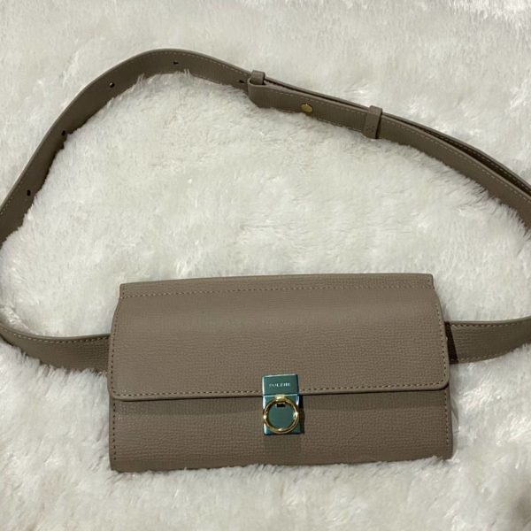 POLENE TAUPE BELT BAG