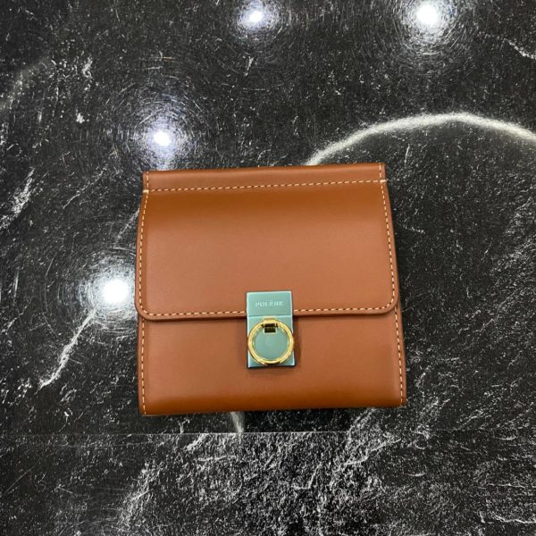 POLENE CAMEL BROWN WALLET