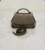 POLENE TAUPE TOP HANDLE BAG