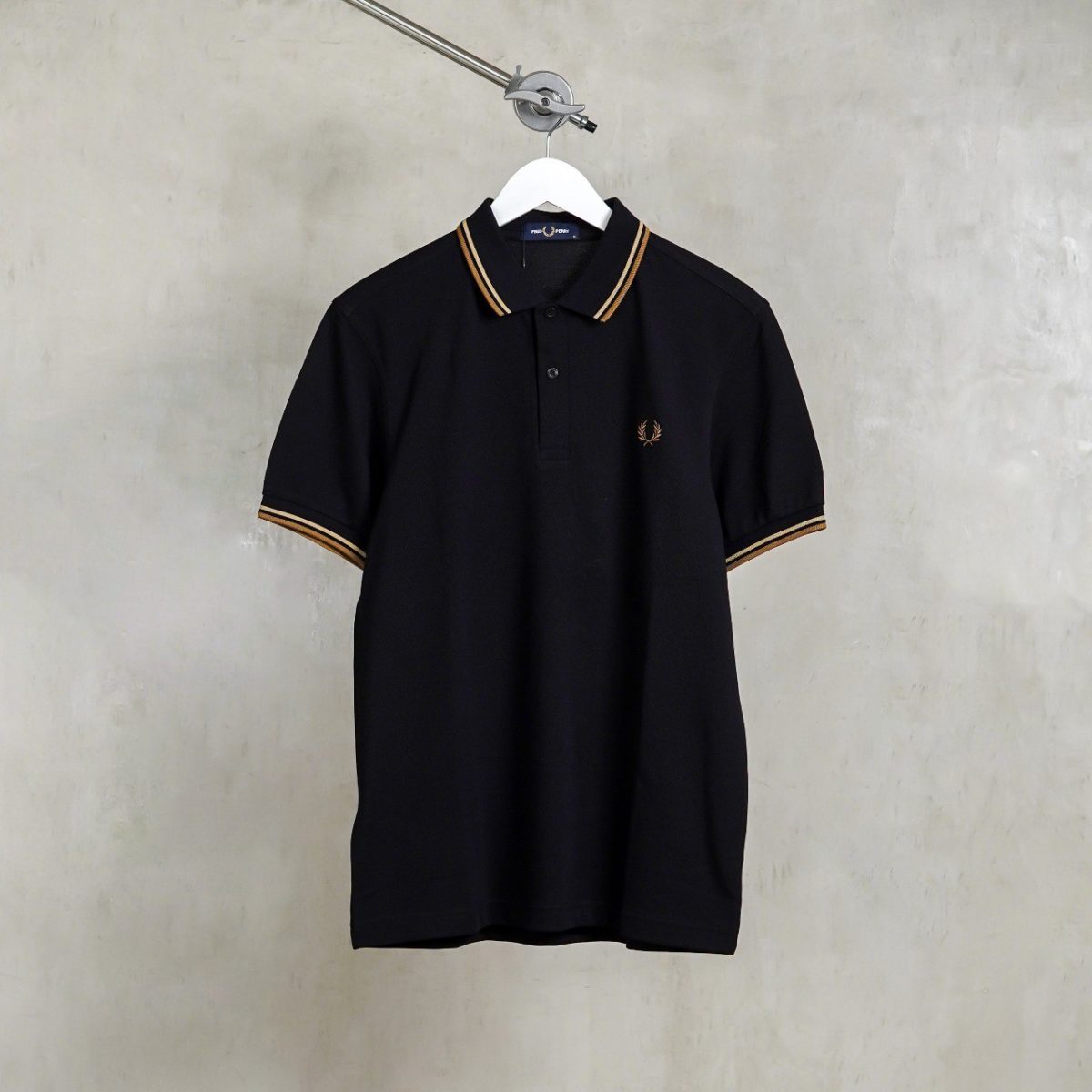 FRED PERRY BLACK POLO