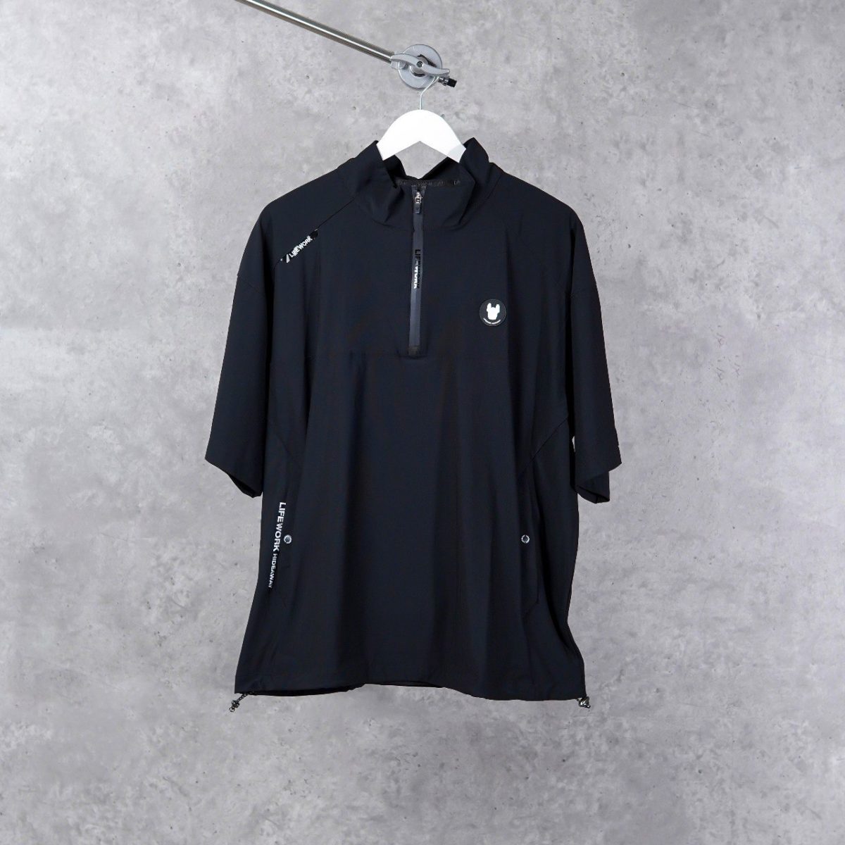 LIFE WORK BLACK POLO