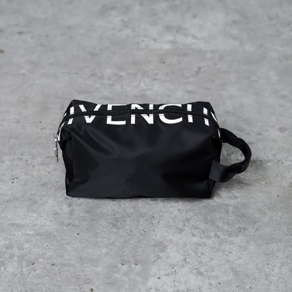 GIVENCHY BLACK ZIP POUCH