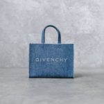 GIVENCHY BLUE DENIM TOTE BAG