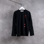 CDG BLACK LONGSLEEVE