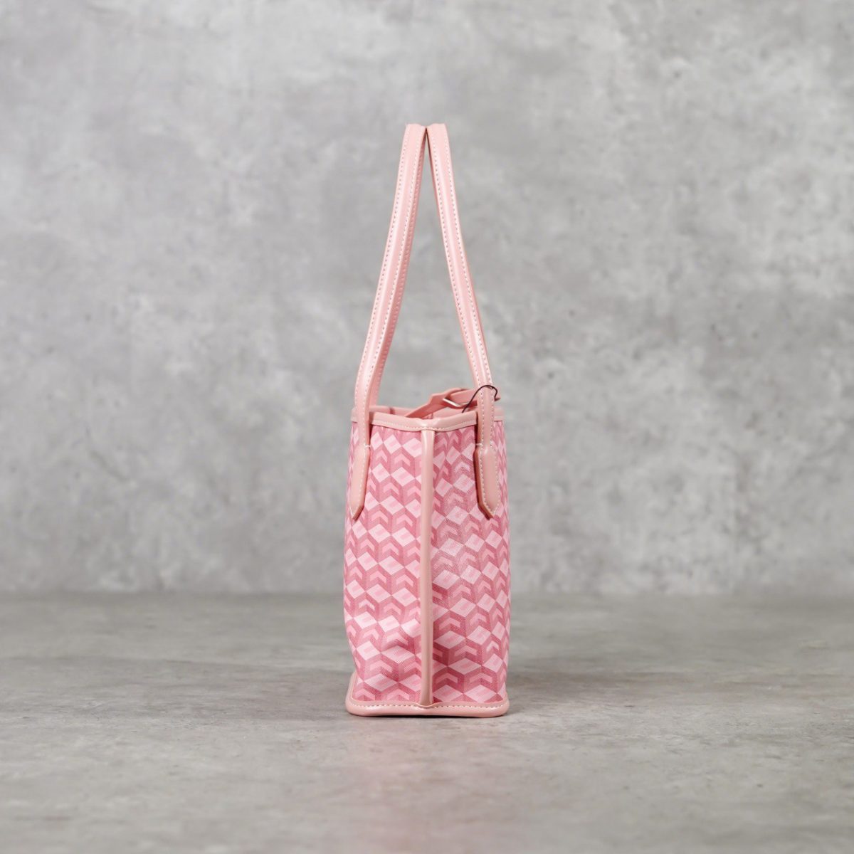 CHRISTY NG MONOGRAM PATTERN PINK TOTE BAG - MINI