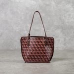 CHRISTY NG MONOGRAM PATTERN BROWN TOTE BAG MINI