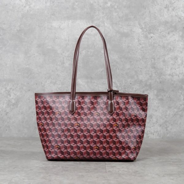 CHRISTY NG MONOGRAM PATTERN BROWN TOTE BAG