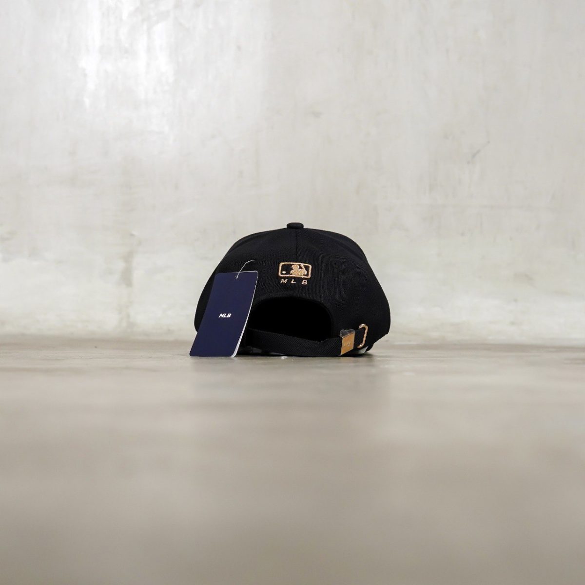 MLB LA ROSE GOLD BLACK CAP