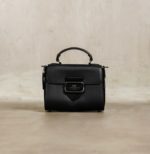 COACH BLACK FLAP TOP HANDLE BAG