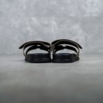 HERMES ETOUPE BLACK SANDAL