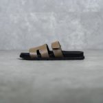 HERMES ETOUPE BLACK SANDAL