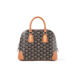 GOYARD BLACK TAN TOP HANDLE BAG
