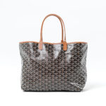 GOYARD BLACK TAN TOTE BAG