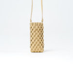 POLENE BEIGE PHONE BAG WITH CARD SLOT