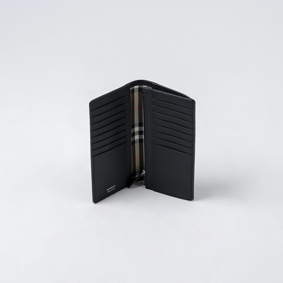 BURBERRY BLACK LONG WALLET