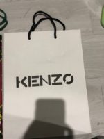 KENZO WHITE PAPERBAG