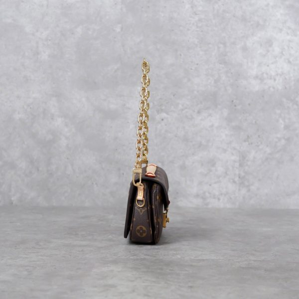 LOUIS VUITTON BROWN SHOULDER BAG