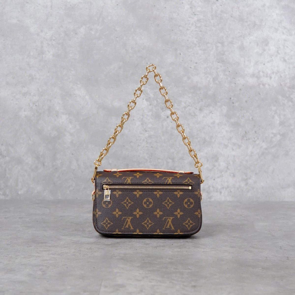 LOUIS VUITTON BROWN SHOULDER BAG