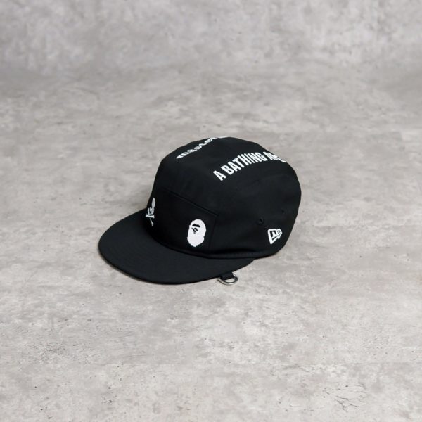 MASTERMIND X BAPE LOGO BLACK CAP