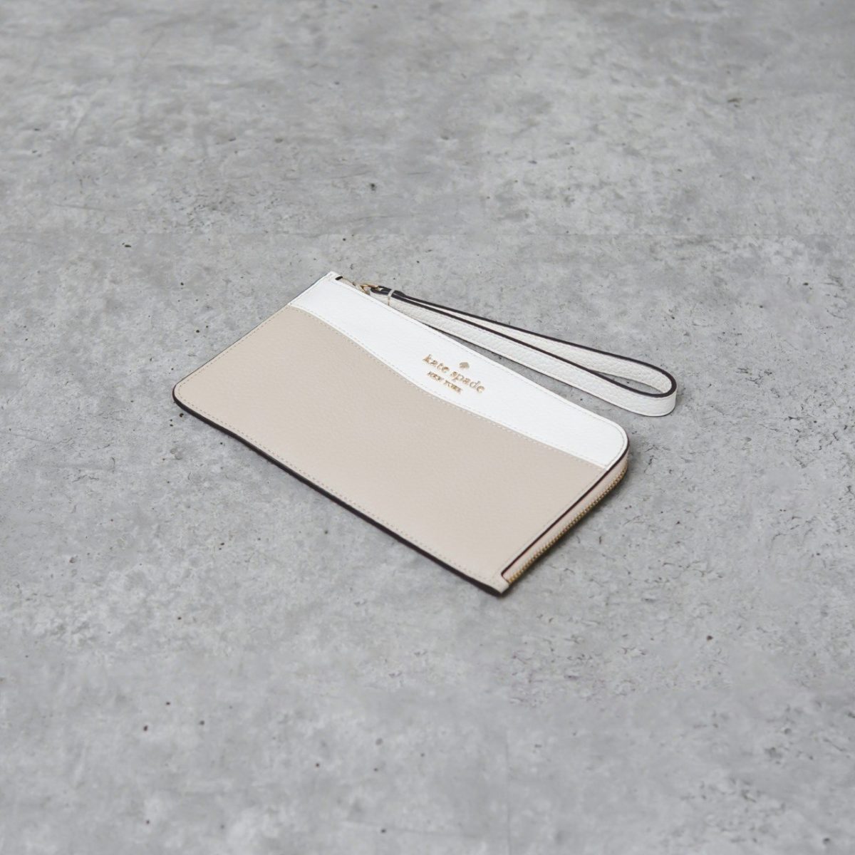 KATE SPADE BEIGE CLUTCH