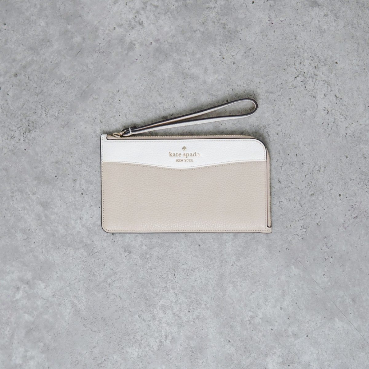 KATE SPADE BEIGE CLUTCH