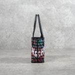CHRISTY NG MONOGRAM PATTERN BLUE TOTE BAG